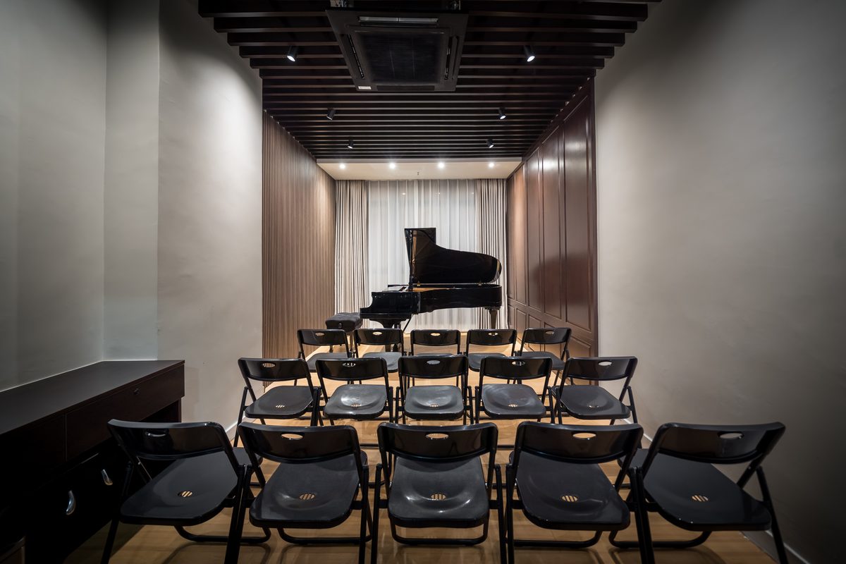 Recital and masterclass venue seating